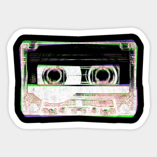 80s Cassette tape shirt Sticker